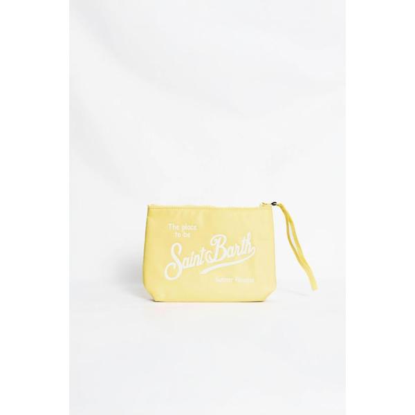 확대된 대표 세인트바쓰 클러치/파우치 ALI0053 TEX0001 92 Yellow