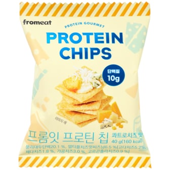  프롬잇 프로틴 칩 콰트로치즈 40g