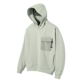 Edge Slit Pocket Hoodie  Mint  _P348902675