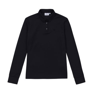 MARTINE GOLF [정상가 178000원]여성 프릴 카라 베이스레이어 블랙 (Q0B130539)