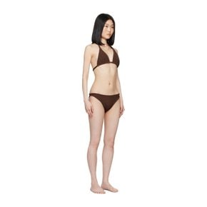 훈자 지 브라운 태미 비키니 Tammy Bikini Metallic Chocolate