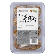 [권기옥명인] 황토방청국장 200g x 4