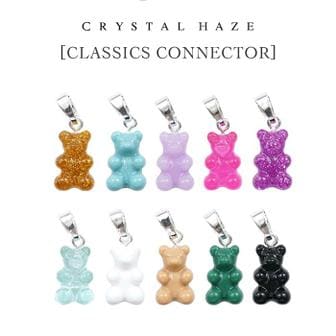 크리스탈헤이즈 크리스탈 헤이즈 SILVER Nostalgia Bear Pendant CLASSICS Connector 10종