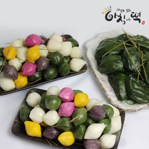 떡병과부문 명장 이호성님의 송편세트 2호 2kg (오색송편 94개)..[36106449]