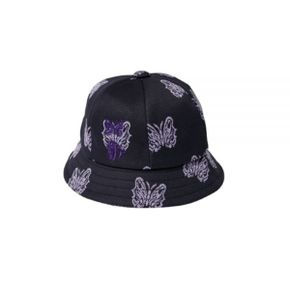 NEEDLES 니들스 x Kae Tanaka Bermuda Hat Poly Jacquard - Black (QV422) (NEEDLES 카에 타나카