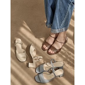 1508 Bain 2-way Sandal-3color