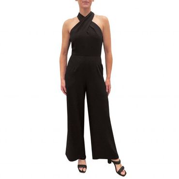 이스퀘어 5115857 Julia Jordan Halter Neck Sleeveless Jumpsuit