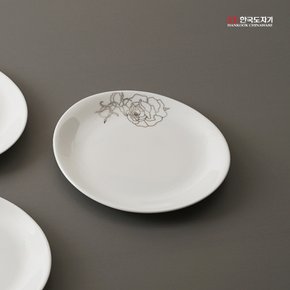 한국도자기 플래티늄로즈 6인치 접시 1p 본차이나 식기 그릇