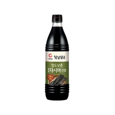 청정원 햇살담은 염도낮춘 발효 다시마간장 840ml