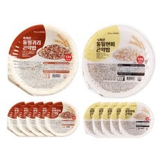  슬로우래빗 촉촉한 통밀귀리+통밀현미 곤약밥 150g 각 6개씩  총 12개