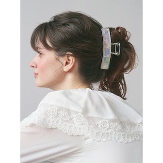 장폴클라리쎄 마블 스퀘어 집게핀 JP-26-003CC