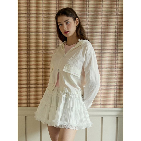 TWO-WAY STRING WIND BREAKER_IVORY