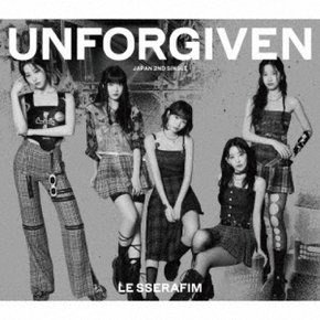 [일본발매] 르세라핌 LE SSERAFIM UNFORGIVEN [CD+DVD+포토카드] 첫회 생산 한정판 B