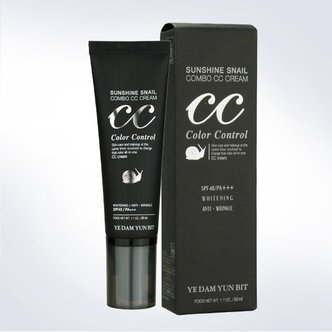 예담윤빛 선샤인 스네일 콤보 씨씨크림 50ml SPF45/PA+++