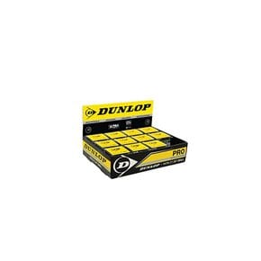 DUNLOP 던롭 스쿼시볼 SQUASH BALLS 상자 12개입 DSQB 검정