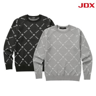 JDX_골프 [JDX] [정가:278,000원] 여성 전판 패턴 라운드 스웨터 2종 택 1 (X4SPT5353)