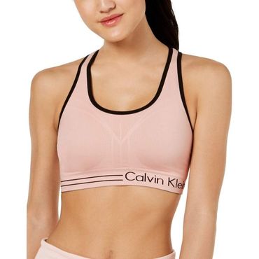 Calvin Klein 영국 캘빈클라인 스포츠브라 Calvin Klein Womens Reversible Medium Impact Seamless Bra Sport