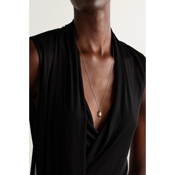 페르세 9캐럿 골드 다이아몬드 로켓 목걸이 46376663162929099