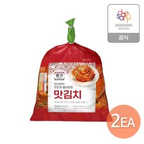 종가 맛김치 1.6kg x 2개