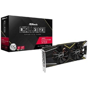 ASRock AMD Radeon RX5700 탑재 그래픽보드GDDR6 8GB오리지널팬 모델 RX5700 Challenger D8G OC