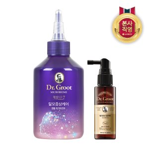 엘지생활건강 닥터그루트 마이크로바이옴 앰플 트리트먼트 200ml + 두피 영양 토닉 50ml