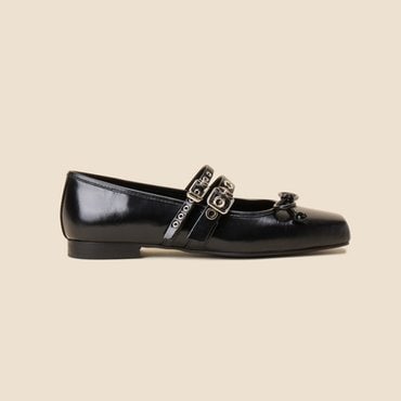 슈콤마보니 Ballerina point flats(black)  DG1DS25012BLK