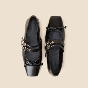 Ballerina point flats(black)  DG1DS25012BLK