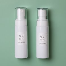 [1+1] 온다숲 맑고맑은 편백 스프레이 탈취제 40ml 편백 휴대용 아토피인증