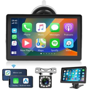 독일 카플레이 모니터 Display Wireless Apple Carplay Android Car Screen 7 Inch HD 터치스크