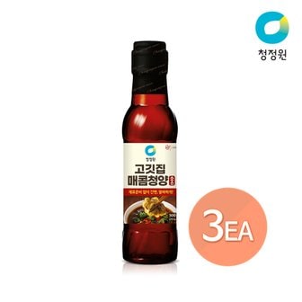 청정원 고깃집 매콤청양소스 300g x 3개