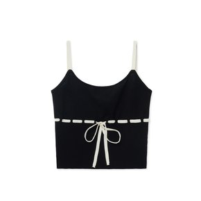 knit sleeveless (black)