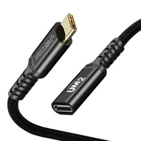 USB 3.1 C타입 연장선 케이블 GEN2 10Gbps 100w 고속충전 데이터전송 UMCA-EXS