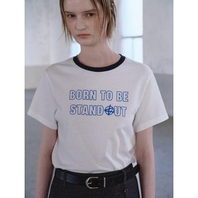 Color Point Graphic TShirts  White (KE6340M061)
