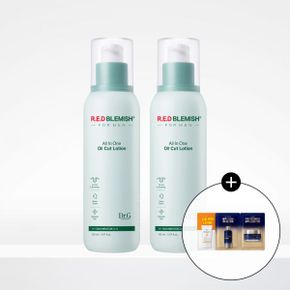 2개 닥터지 레드 블레미쉬 포 맨 올인원 오일 컷 로션 150mL