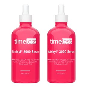 Timeless Skin Care 타임레스 스킨케어 매트릭실 3000 세럼 120ml 2개 Matrixyl Serum