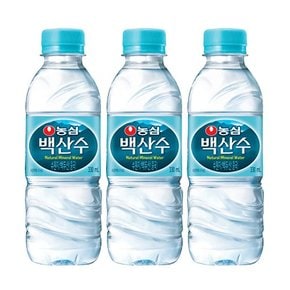 농심 백산수 330ml  x 40펫 / 생수  물