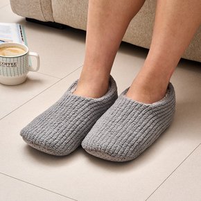 보드라운 잔골지 스프라이프 룸슈즈 2SETS IV,GR