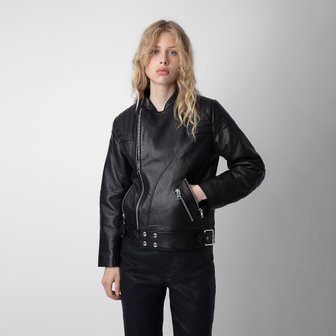 쟈딕앤볼테르 [여주점] 레더 재킷 Liliam Leather Jacket ZE3FFCTOT002Z10