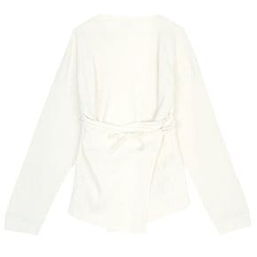 FSHL RIB 000 OFF WHITE  랩 긴팔티셔츠 오버사이즈핏