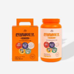 인생쉐이크 45g 파우치 7개입 (전용박스) + 700g 대용량 보틀 1개입