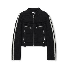 rc tweed jacket (black)