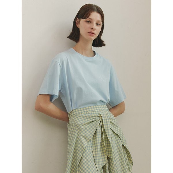 [리퍼브] SIDE SLIT CRAYON T-SHIRTS [8COLORS]