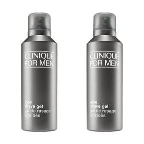 Clinique 크리니크 포 맨 알로에 쉐이브 젤 125ml 2개