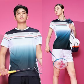 233TS019 233TS020 배드민턴 남성 여성 티셔츠 2023FW