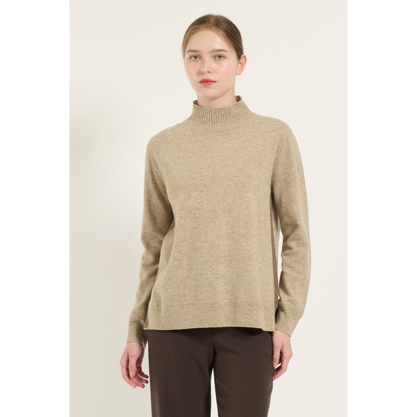 [여주점] 사이드 배색 하이넥 풀오버 B4DBK431