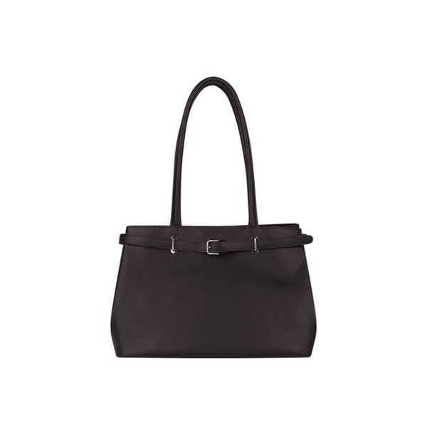 MOD BELT SHOULDER LARGE BAG DARK BROWN