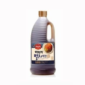 [JHL12524_52ET]FOODALL CJ 백설 하선정 멸치액젓 3키로