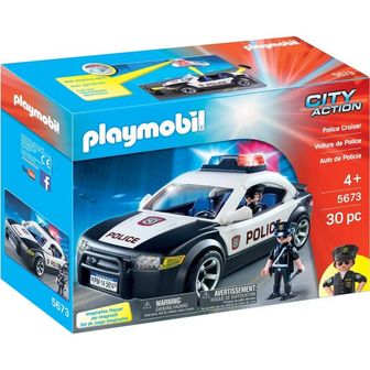  영국 플레이모빌 경찰차 경찰 Playmobil City Action Police Cruiser 5673 1715428