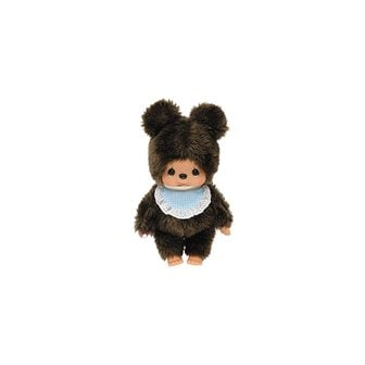  Sekiguchi Monchhichi Friends Bear Size S Size S 플러시 인형 그림 W/ 새로운 FS 추적