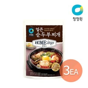 호밍스 얼큰순두부찌개 450g x3개